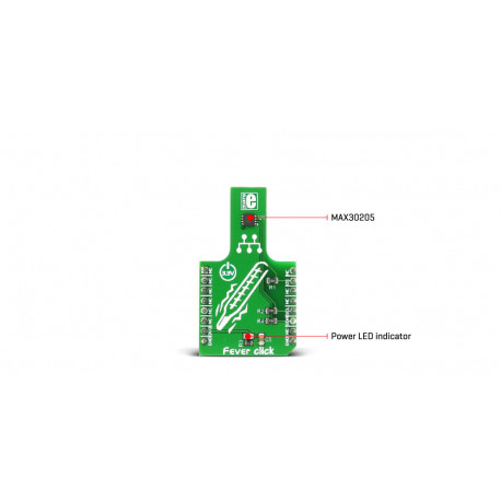 Détail du capteur de température Fever click MIKROE-4348
