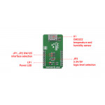 Vue détaillée du capteur température humidité DHT22 2 click MIKROE-2818