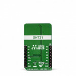 Vue arrière du capteur température humidité Temp-Hum 8 click