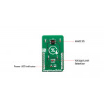 Vue détaillée du capteur température humidité Temp-Hum 5 click