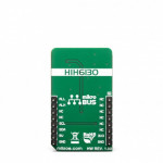 Vue arrière du capteur température humidité Temp-Hum 5 click