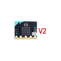 Carte micro:bit v2 vu de dessus