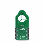 Vue arrière du capteur chromatique Spectral Click Board MIKROE-2972