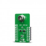 Vue de côté du détecteur ultraviolet UVC Click Board MIKROE-4144