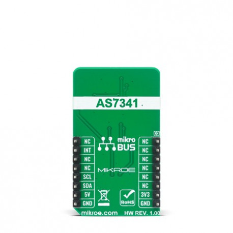 Vue arrière du Spectromètre Spectometer Click MIKROE-4165