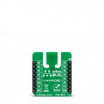 Vue arrière du capteur température humidité Temp-Hum 15 click