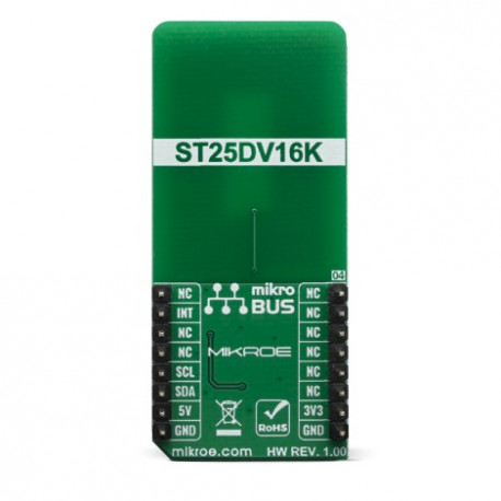 Vue arrière du module NFC Tag 4 Click MIKROE-3659