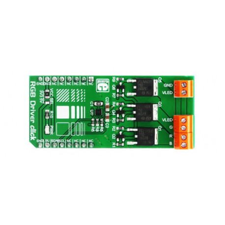 Module RGB Driver Click MIKROE-3078