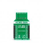 Vue arrière de la matrice à leds Dot Matrix R Click MIKROE-4169