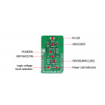 Vue détaillée du capteur de proximité Proximity 6 click MIKROE-3048