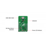 Détail du détecteur de qualité d'air Air quality 5 click MIKROE-3056