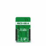 Vue arrière du détecteur de qualité d'air Air quality 5 click MIKROE-3056