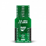 Vue arrière de la matrice à leds Matrix R Click MIKROE-2245