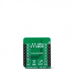 Vue arrière du capteur de température Thermo 11 click MIKROE-3600