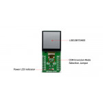 Détail de l'afficheur faible consommation LCD Mono Click MIKROE-3789