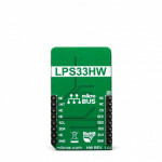 Vue arrière du capteur de pression Pressure 11 Click MIKROE-3411