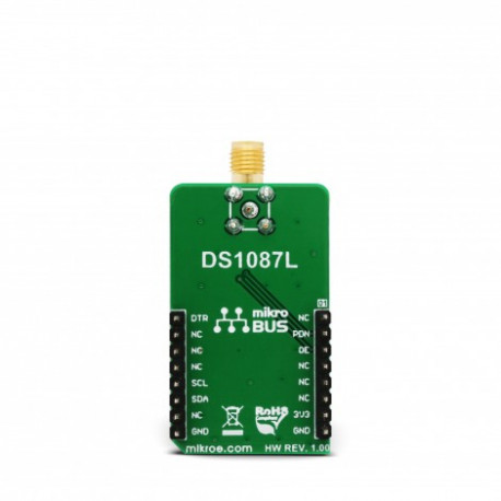 Vue arrière du générateur d'horloge CLOCK GEN 2 click MIKROE-3076