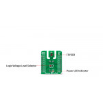 Vue détaillée du capteur de température Thermo 20 click MIKROE-4316