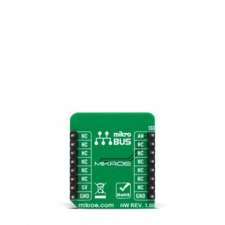 Vue arrière du capteur de pression Pressure 13 Click MIKROE-4294