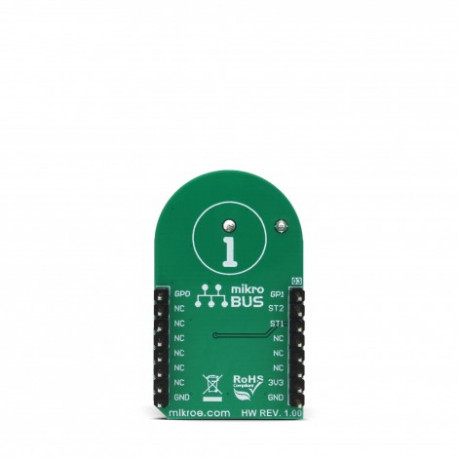 Vue arrière du module iButton click MIKROE-3045