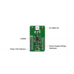 Vue détaillée du détecteur de mouvements PIR click MIKROE-3339