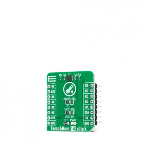 Capteur température humidité Temp & Hum 14 click MIKROE-4306  - 4