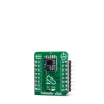 Vue de côté du compteur de pas Pedometer Click MIKROE-3567