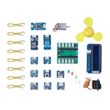 Starter-kit Grove et ses cordons pour Raspberry Pi Pico