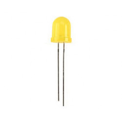 Led super jaune diffusante 8mm