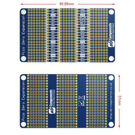 Extension ZERO pour Raspberry Pi Pico  - 2