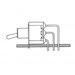 Interrupteur à levier vertical ON-ON  - 2