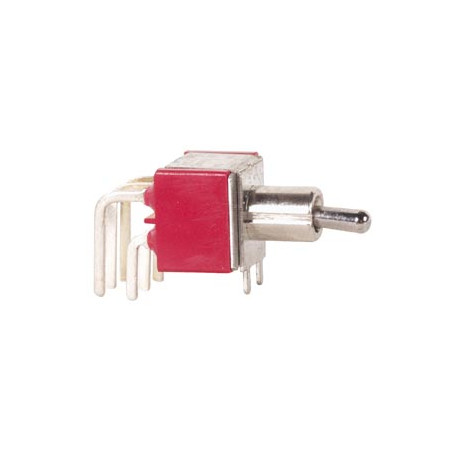 Interrupteur coudé à levier horizontal 2xON-ON  - 1