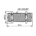 Adaptateur PL femelle - PL femelle  - 2