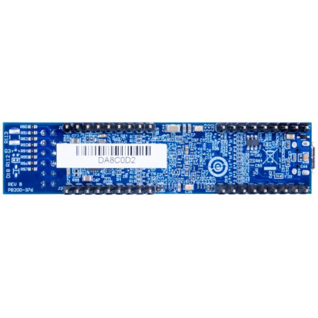 Vue arrière du module Cmod S7 sur base FPGA Spartan-7