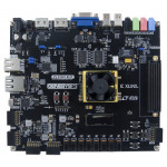 Vue de dessus de la platine Digilent Genesys 2 Kintex-7