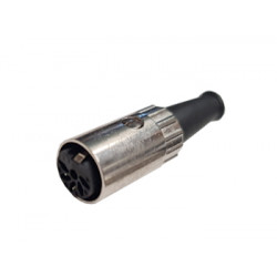 Connecteur DIN métal femelle 6 broches