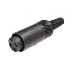 Connecteur DIN femelle 3 broches  - 1