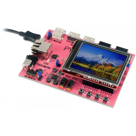 Exemple d'utilisation de la platine PYNQ-Z1 Board - Python (l'afficheur n'est pas livré avec la platine)