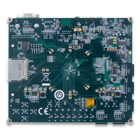 Vue arrière de la platine ZedBoard Zynq-7000 ARM/FPGA SoC