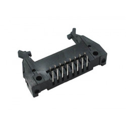 Connecteur HE10 coudé - 16 broches  - 1