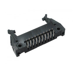 Connecteur HE10 coudé - 20 broches  - 1