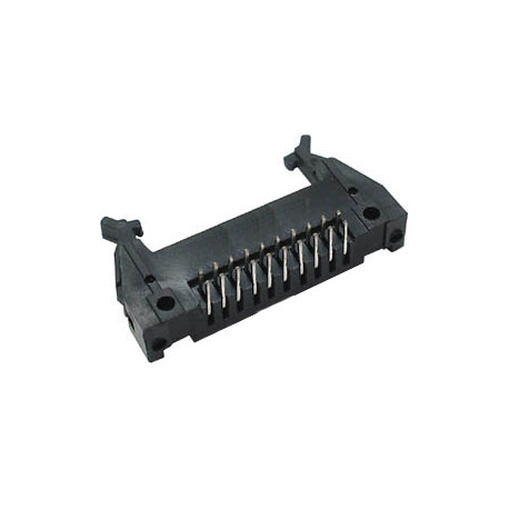 Connecteur HE10 coudé - 20 broches  - 1