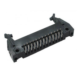 Connecteur HE10 coudé - 26 broches  - 1