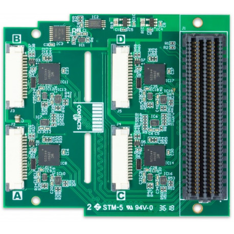 Vue avant du module adaptateur FMC - Pcam