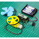 Exemple d'utilisation de la platine driver moteur Kitronik 5331 pour Raspberry Pi Pico