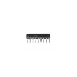 Réseau de 8 résistances 10 Ohms  - 1