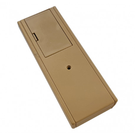 Coffret plastique 127 x 46 x 24 mm (marron clair)  - 2