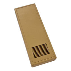 Coffret plastique 127 x 46 x 24 mm (marron clair)  - 1