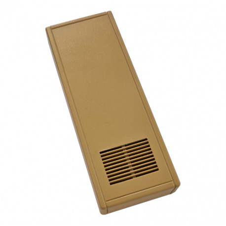 Coffret plastique 127 x 46 x 24 mm (marron clair)  - 1