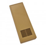 Coffret plastique 127 x 46 x 24 mm (marron clair)  - 1